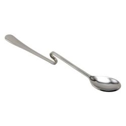 Hanging Latte Spoon 8" 18/8 S/St. (Dozen)