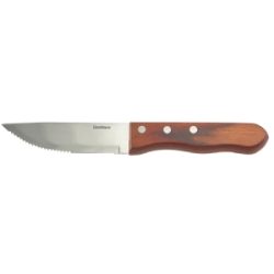 Jumbo Red Pakka Wood Steak Knife (Dozen)