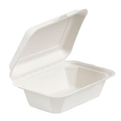 Bagasse Clamshell Lunch Box