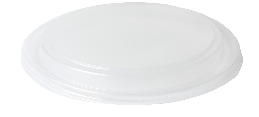 Large Kraft Salad Bowl PP Lids (Box of 300) JC Catering And Bar Supplies