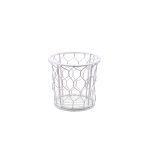 GenWare White Wire Basket 10cm Dia