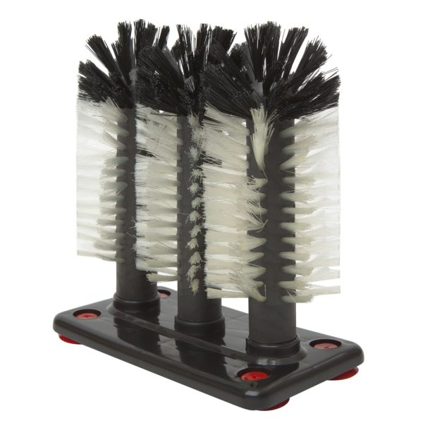 3 Brush Glass Washer