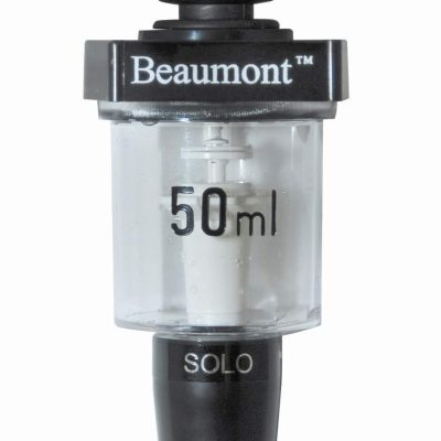 50ml Black Solo Classical. An optic made in Great Britain
