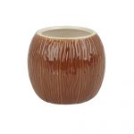 Ceramic Coconut Tiki Mug