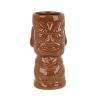 3407 Ceramic Molokai Tiki Mug 360ml Brown - 1