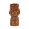 3407 Ceramic Molokai Tiki Mug 360ml Brown - 2