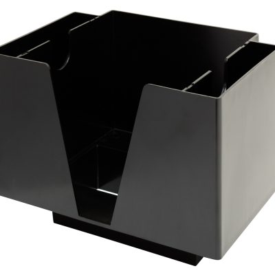 3473 3 Part Bar Organiser Black