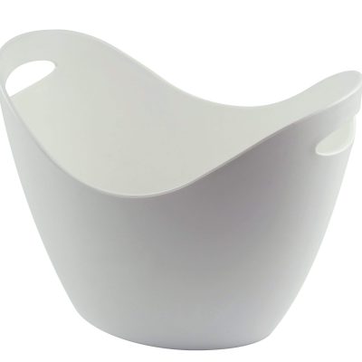 8ltr White Plastic Wine Cooler 2
