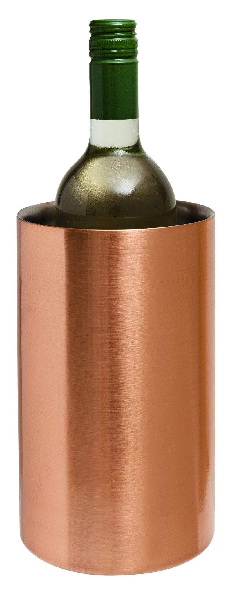Copper Plated S-St Wine Cooler - IN USE