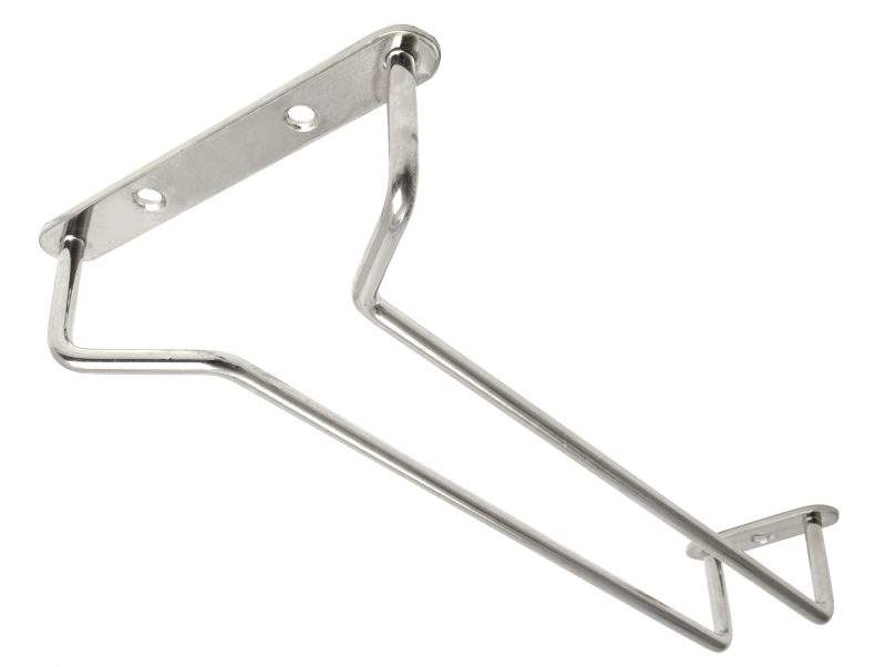 3691CHR Glass Hanger 10Inch CHROME