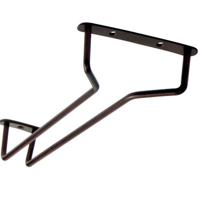 3691RU 10inch Glass Hanger Rustic Finish - without glasses