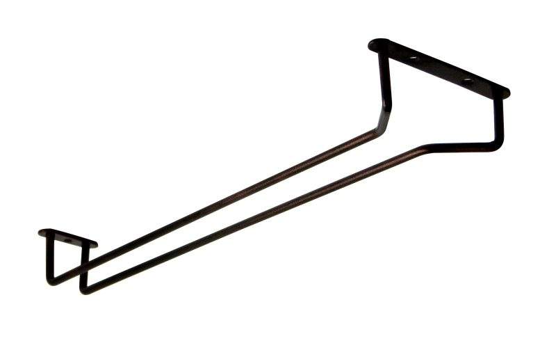 3692RU 16inch Glass Hanger Rustic Finish - without glasses