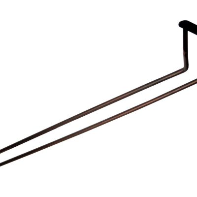 3693RU 24inch Glass Hanger Rustic Finish - without glasses