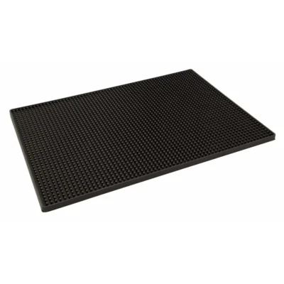 Bar Mat Black Rubber