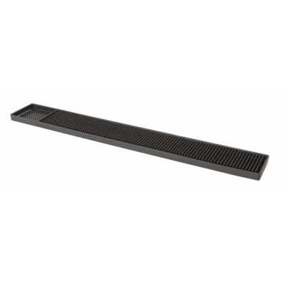 Bar Mat Deluxe Black Rubber