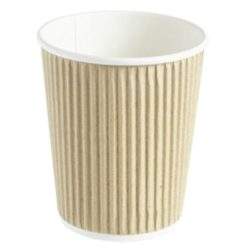 Kraft Ripple Paper Cups