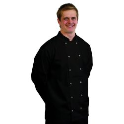 Chef Jackets Black Full Sleeve