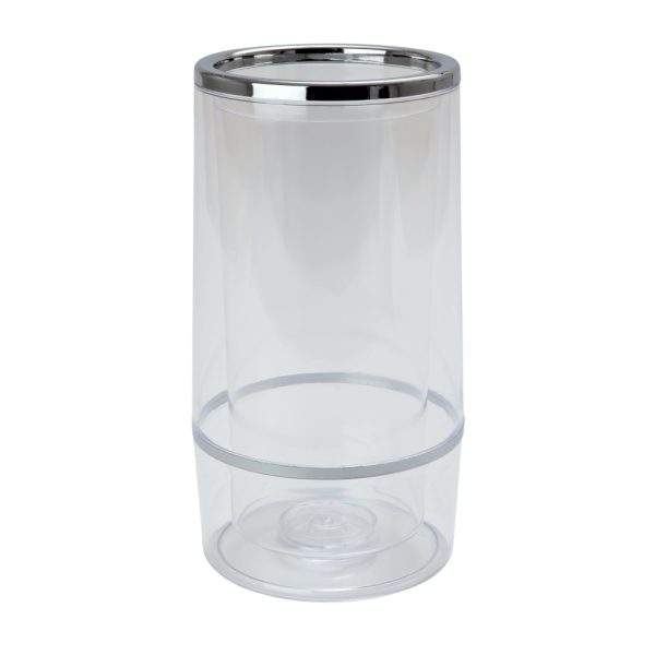 Chrome and Plastic Wine Cooler
