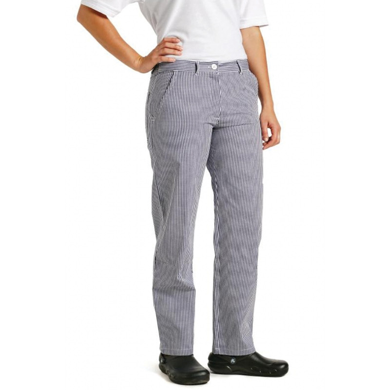 Ladies classic chef trousers