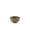 Terra Matt Grey Scalloped Round Bowl 13.8cm
