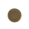 Terra Matt Grey Scalloped Coupe Plate 20.3cm