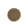 Terra Matt Grey Scalloped Coupe Plate 20.3cm