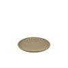 Terra Matt Grey Scalloped Coupe Plate 23.4cm