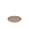 Terra Matt Grey Scalloped Coupe Plate 23.4cm