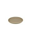 Terra Matt Grey Scalloped Coupe Plate 23.4cm