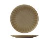 Terra Matt Grey Scalloped Coupe Plate 26cm