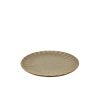 Terra Matt Grey Scalloped Coupe Plate 26cm