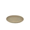 Terra Matt Grey Scalloped Coupe Plate 26cm