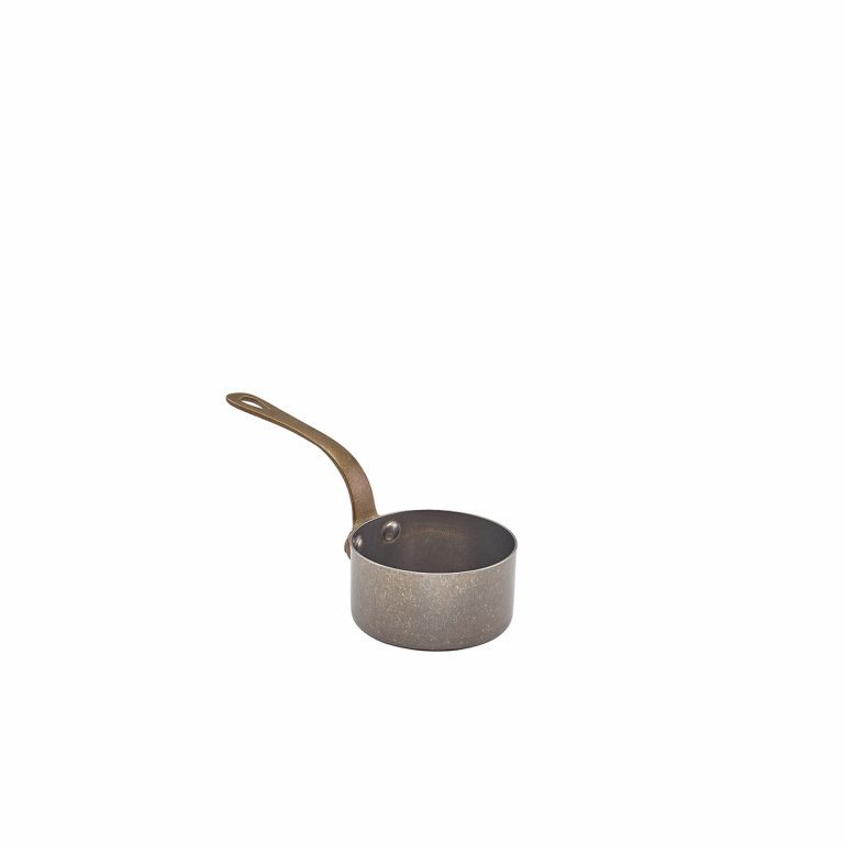 Vintage Steel Mini Sauce Pan 7 x 3.75cm