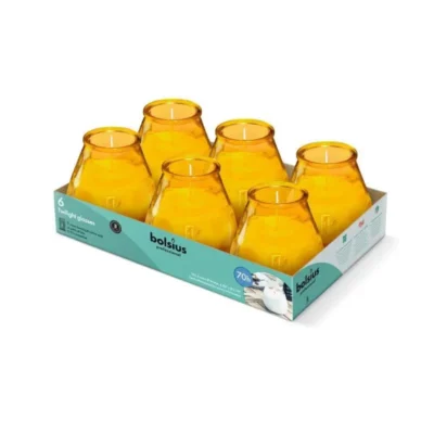 Bolsius Amber Twilights For Hotel and Catering Use