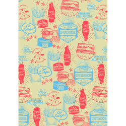 Burger Presentation Paper 10 x 17 Inch