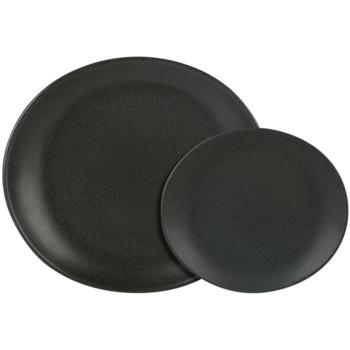 Carbon Bistro Oval Plates