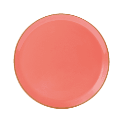 Coral Pizza Plate 11 Inch