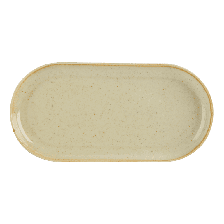 Wheat Narrow Oval Plate 32 x 20