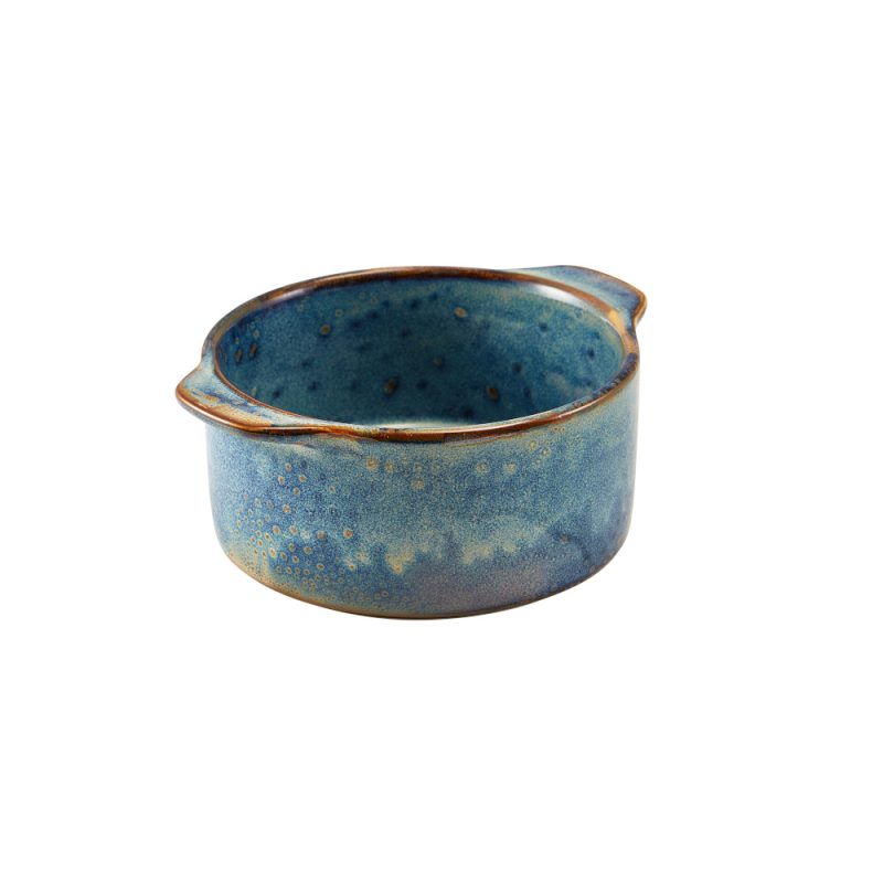 Aqua Blue Mini Casserole Dish Without Lid