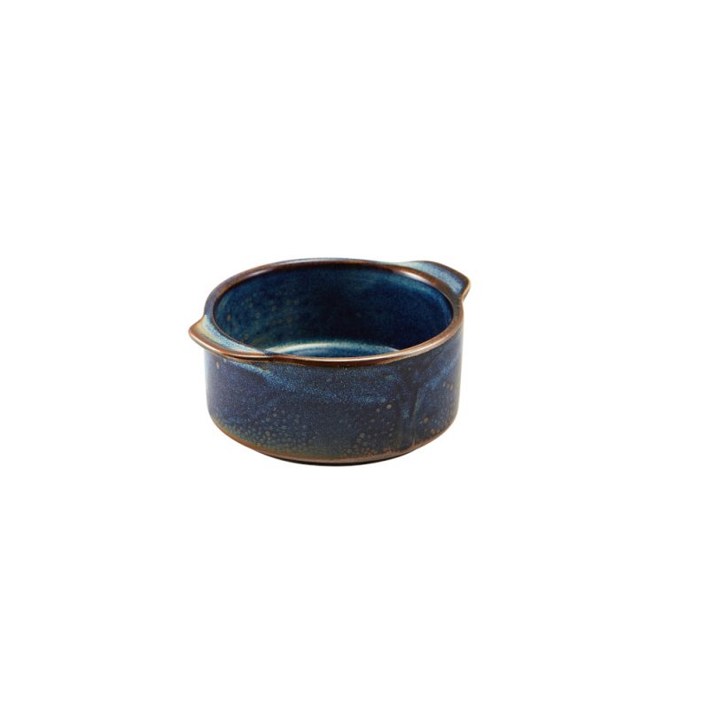 Terra Aqua Blue Mini Casserole Dish 10 CM Empty with no Lid
