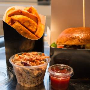 Black Food Trays