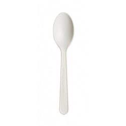 Compostable Tea Spoons White