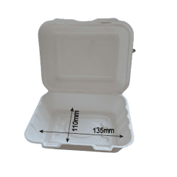 Bagasse Fish and Chip Clamshell Small