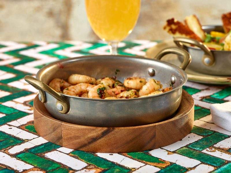Acacia Wood Serving Board 17cm Lifestyle Image