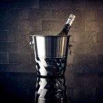 Stainless Steel Swirl Wine Bucket Lifestyle Image