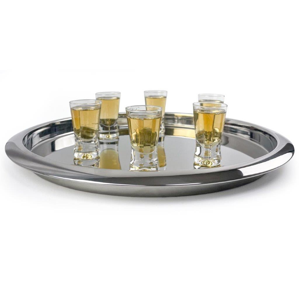 14 Inch 5 Star Highly Polished Waiters Tray