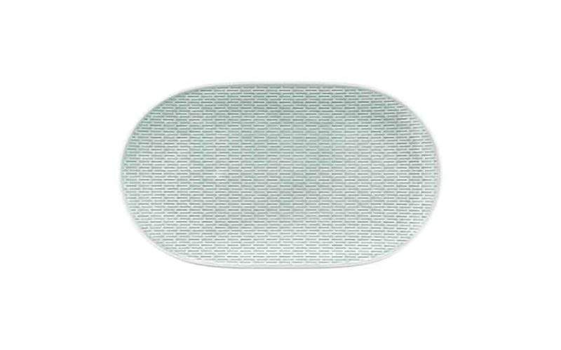 Glow Sea Oval Plate