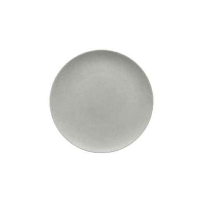 Flat Coupe Plate Ceramica Stone 22cm