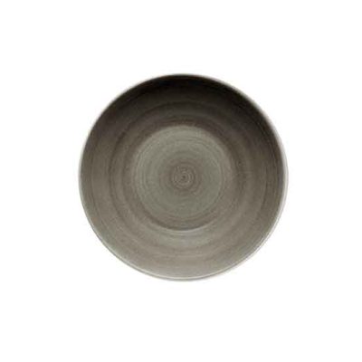 Deep Coupe Plate Ceramica Wood 18cm