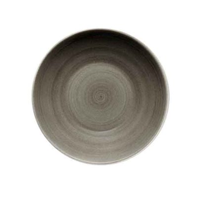 Deep Coupe Plate Ceramica Wood 26cm